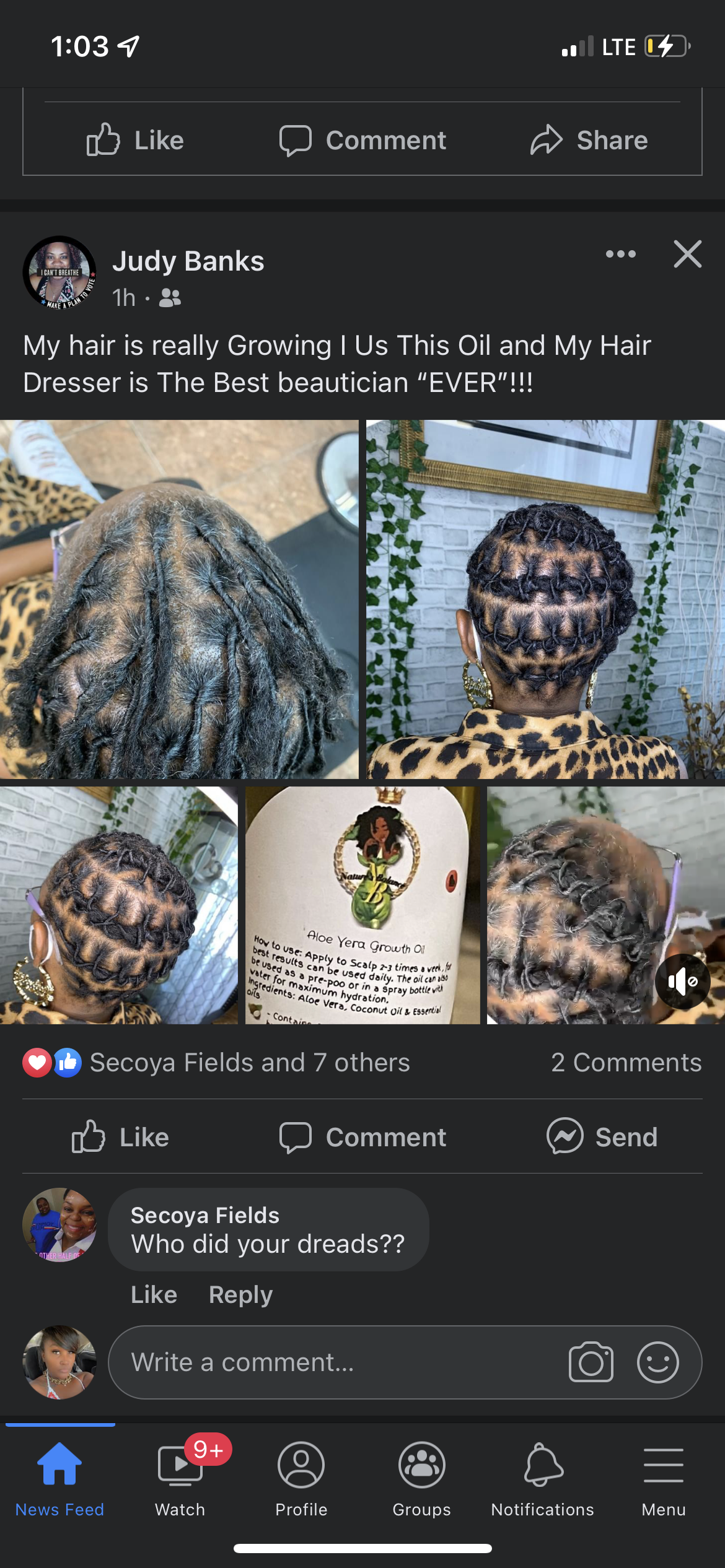 Aloe Vera Oil